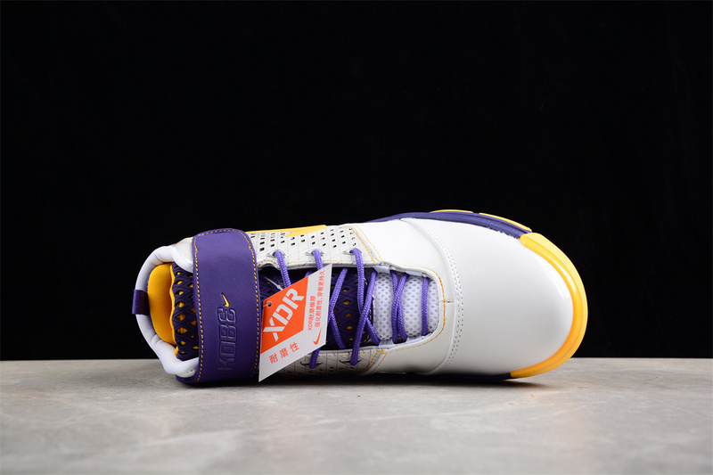 Kobe 2 White/Gold/Purple 23