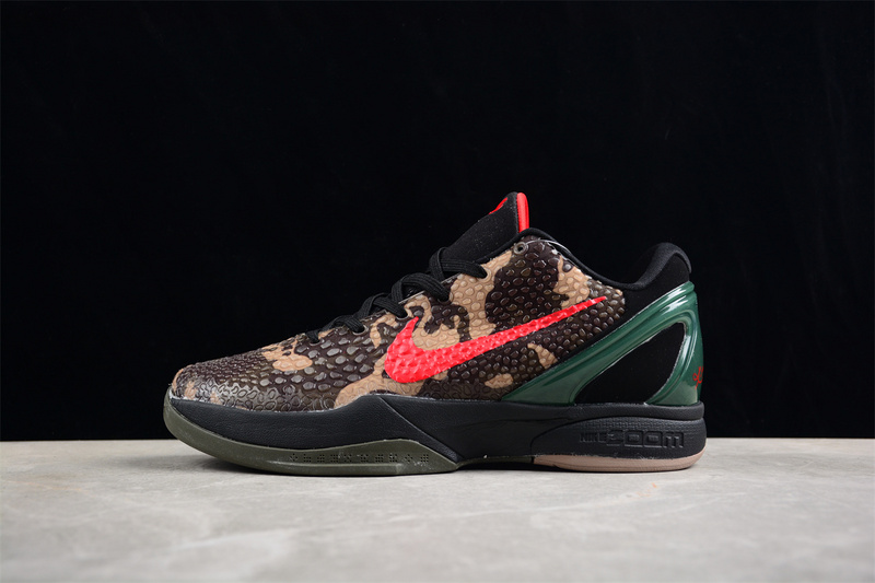 Zoom Kobe 6 Protro Black/Red/Green/Brown 27