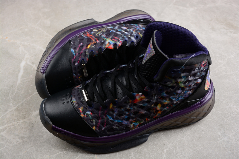 Zoom Kobe 3 Black/Multi-Color-Imperial Purple-Kumquat 5