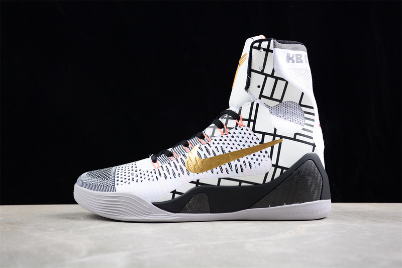 Kobe9 Elite Xdr What The Kobe White/Metallic Gold/Black 5