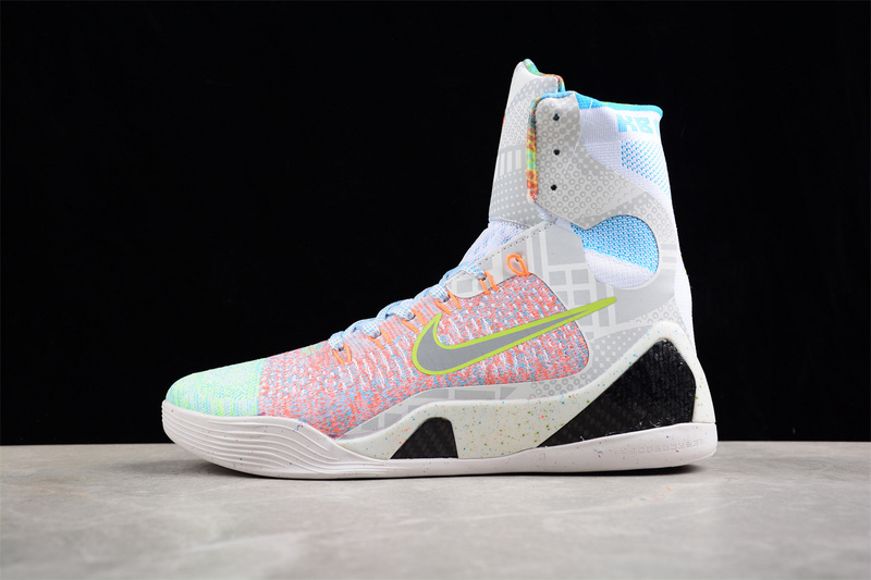 Kobe 9 Elite Premium What The Kobe Multi-Color/Reflect Silver/Chlorine Blue 3