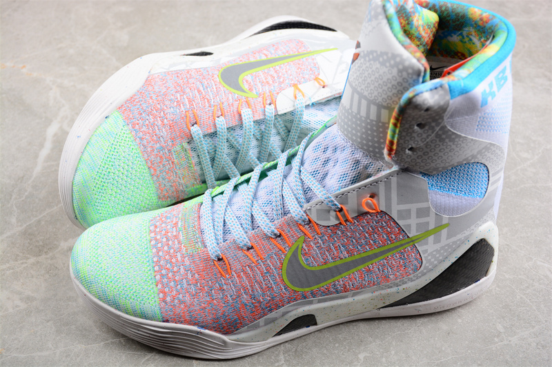 Kobe 9 Elite Premium What The Kobe Multi-Color/Reflect Silver/Chlorine Blue 9