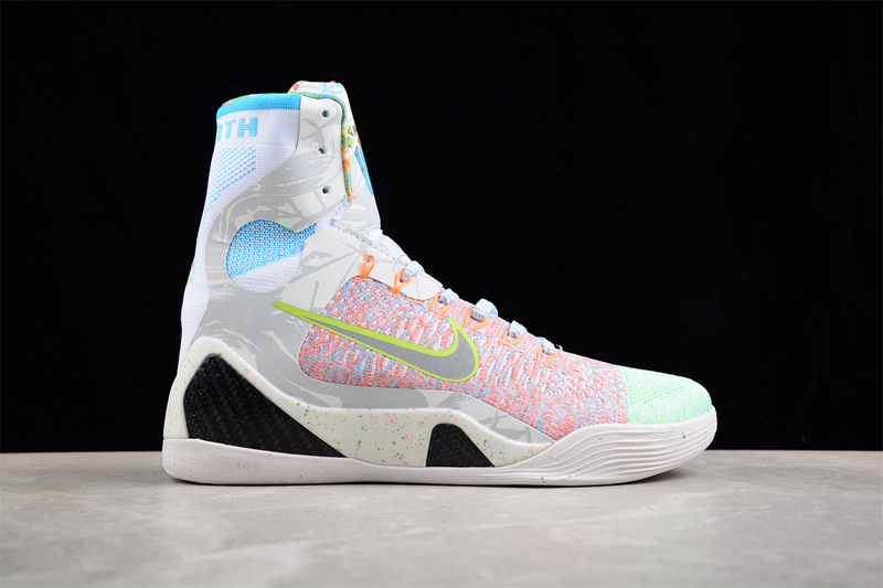 Kobe 9 Elite Premium What The Kobe Multi-Color/Reflect Silver/Chlorine Blue 17