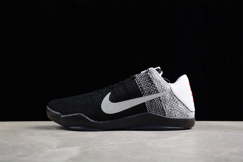 Kobe 11 Elite Low Last Emperor White/Grey/Black 13