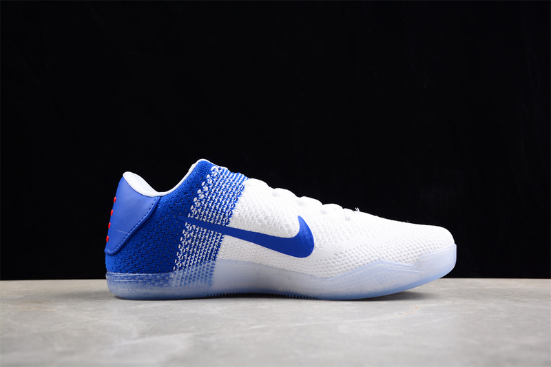 Zoom Kobe 11 White/Blue 9