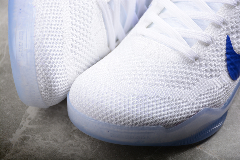 Zoom Kobe 11 White/Blue 17