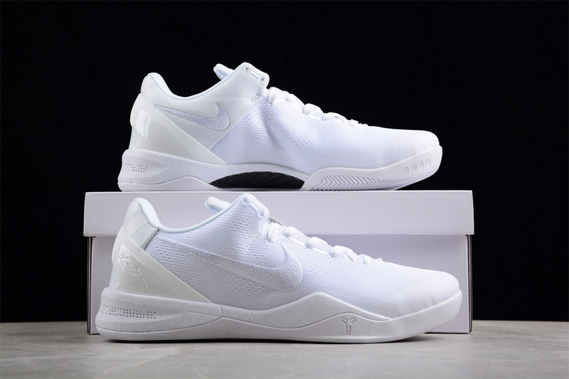 Kobe 8 Protro Triple White 27