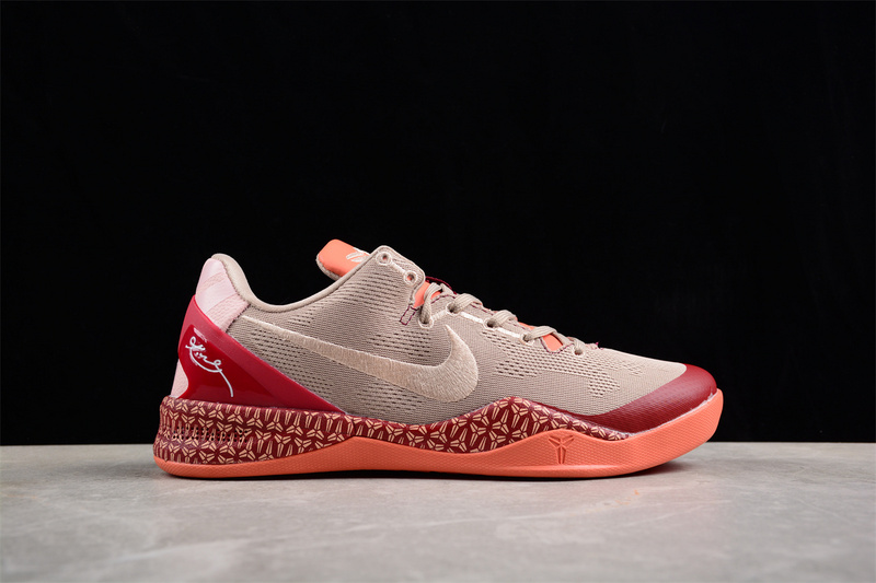 Kobe 8 Grey/Red/Orange 13