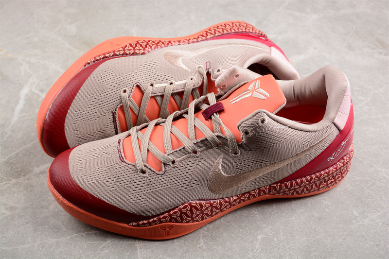 Kobe 8 Grey/Red/Orange 25