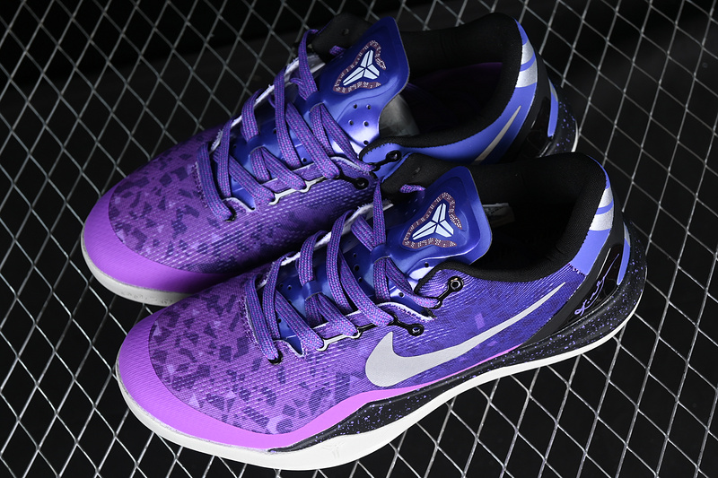 Kobe 8 System Purple Gradient Court Purple/Pure Platinum/Blackened Blue 23