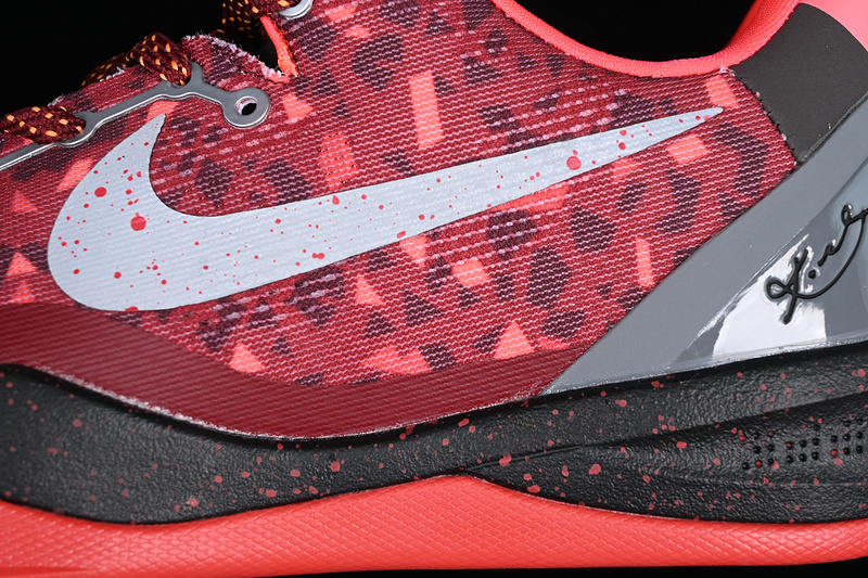 Kobe 8 System Red/Grey/Black 25