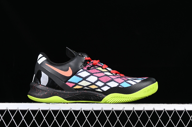 Kobe 8 System Black/Orange/Green/Red 27