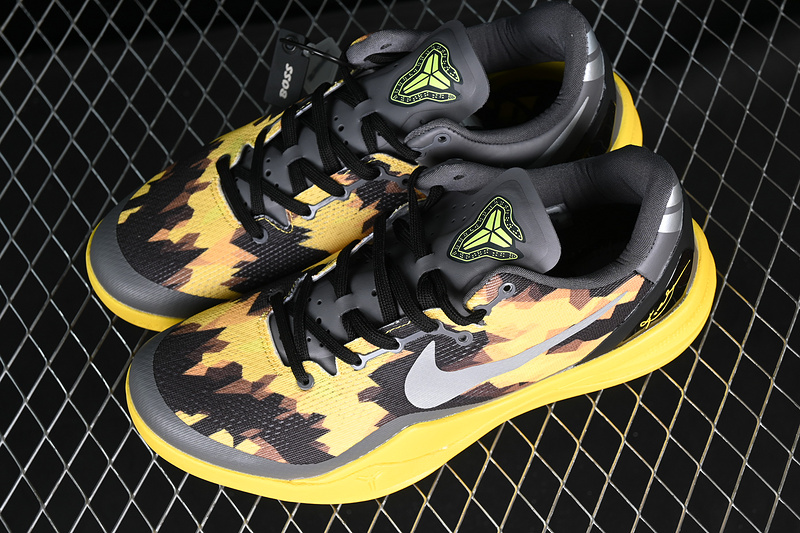 Kobe 8 System Grey/Yellow/Black 13