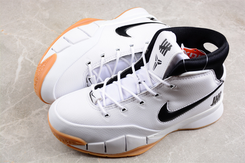 Undefeated Kobe 1 Protro White/Black/Brown 9