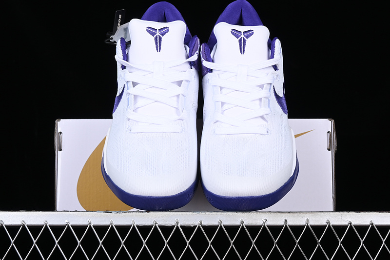 Kobe 8 System White/Purple 15