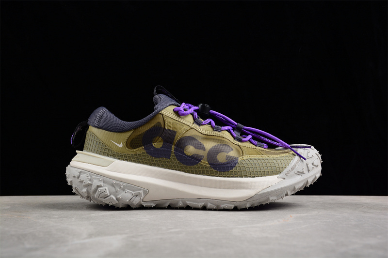 Acg Mountain Fly 2 Low Grey/Purple/Green/Black 11