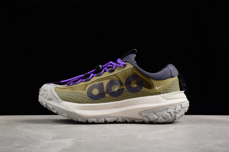 Acg Mountain Fly 2 Low Grey/Purple/Green/Black 13