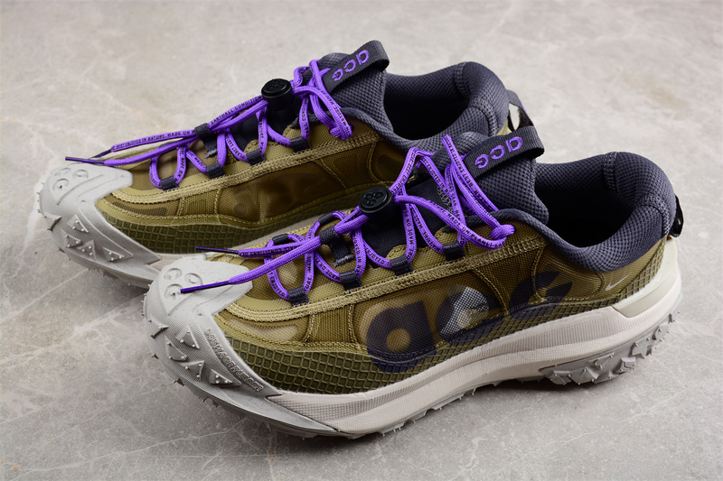 Acg Mountain Fly 2 Low Grey/Purple/Green/Black 25