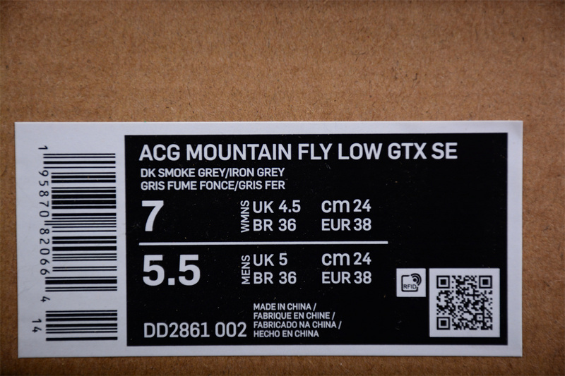 Acg Mountain Fly Low Gtx Se Dark Smoke Grey/Iron Grey/Dark Smoke Grey 3