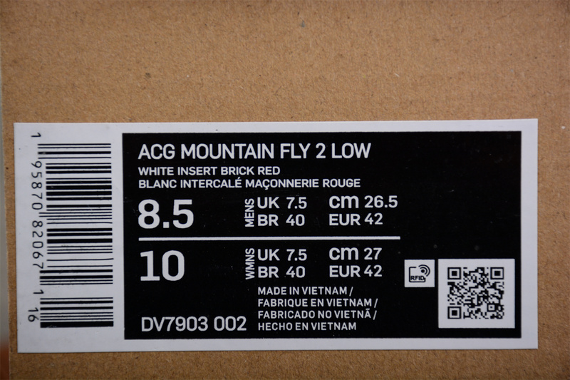 Acg Mountain Fly 2 Low White/Green/Gum 7