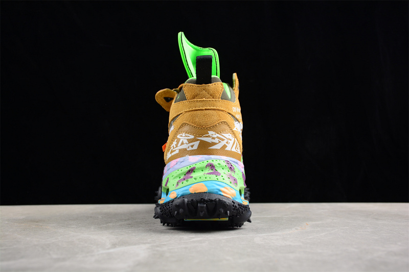 Off-White Acg Air Terra Forma Yellow/Green/Black/Brown 11