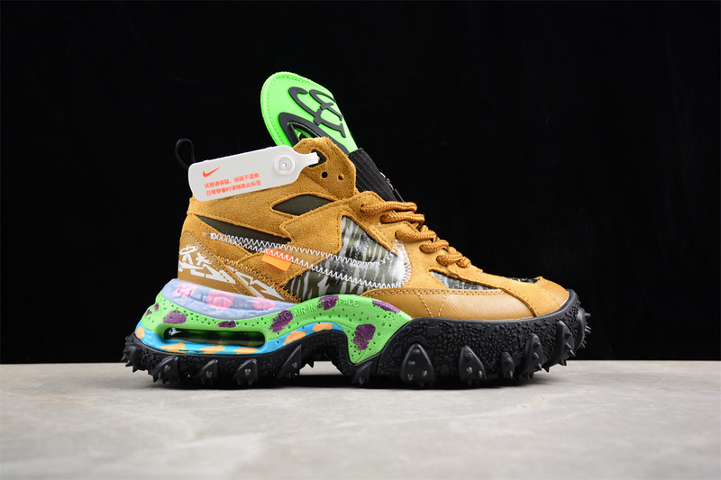 Off-White Acg Air Terra Forma Yellow/Green/Black/Brown 25