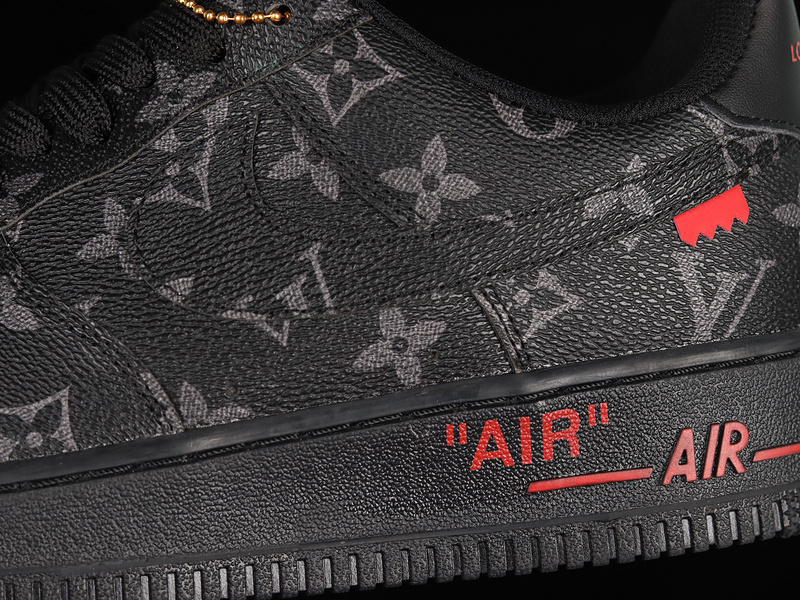 Air Force 1 Low 07 X L*V Black/Grey-Red 5