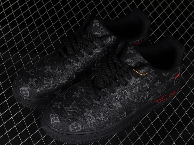 Air Force 1 Low 07 X L*V Black/Grey-Red 13