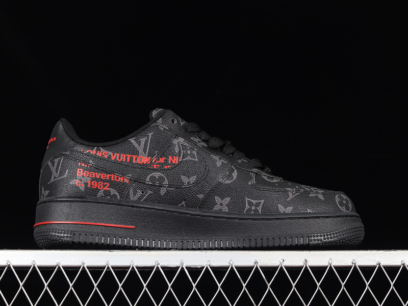 Air Force 1 Low 07 X L*V Black/Grey-Red 29