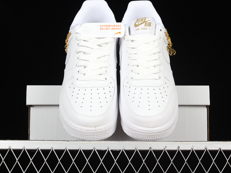 Air Force 1 Low 07 Lx Lucky Charms White/White/Metallic Gold/Flat Gold 5