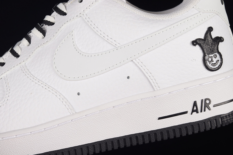 Air Force 1 Low Poker White/Black/White 7