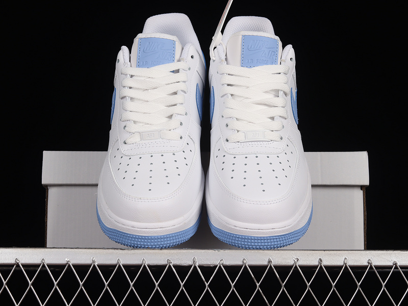 Air Force 1 Low 07 Patent White/Light Armory Blue 13