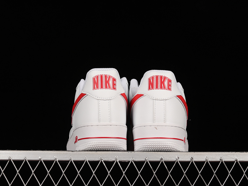 Air Force 1 Low 07 3 White/White/Gym Red 13