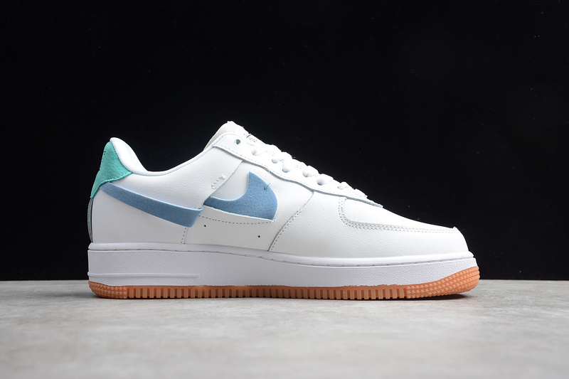 Air Force 1 Vandalized Sale/Green/Light Blue 3