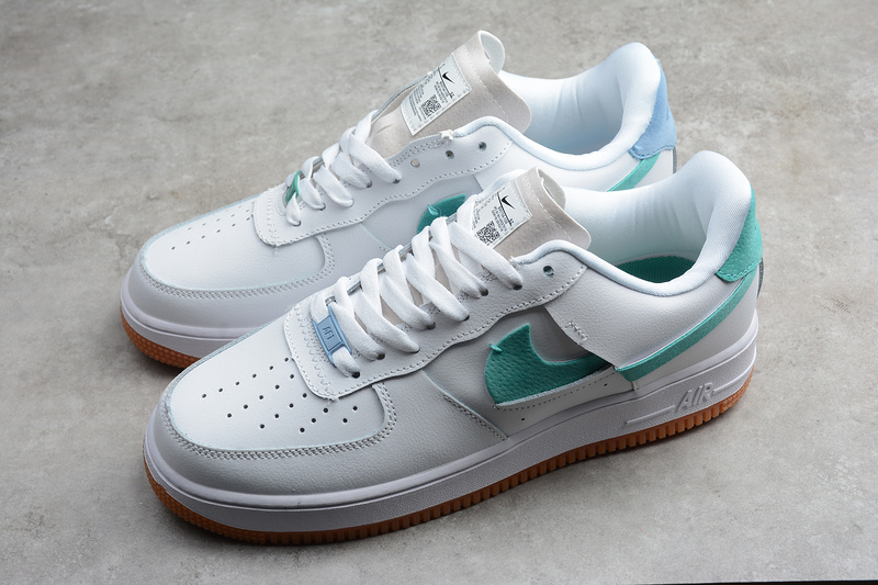 Air Force 1 Vandalized Sale/Green/Light Blue 17