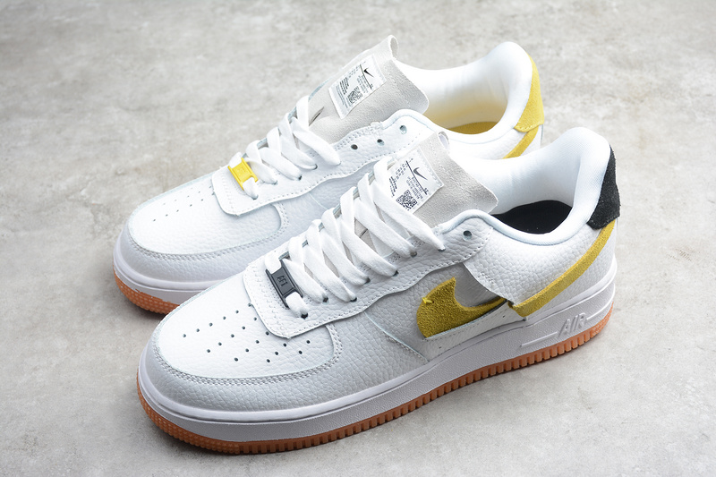 Air Force 1 Low Vandalized Black/Chrome Yellow/White 9