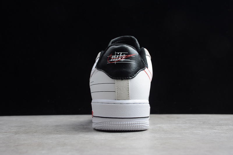 Air Force 1 Low Script Swoosh Pack White/Black/Red 31