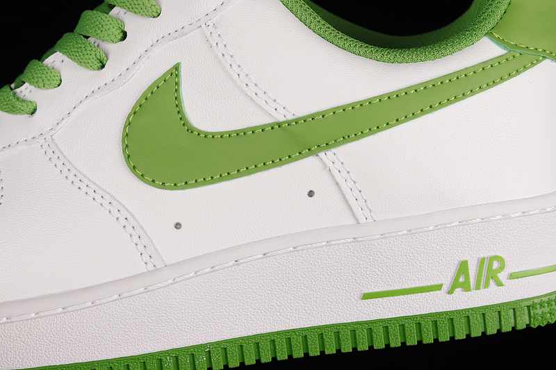 Nike Air Force 1 '07 Low White/White/Chlorophyll 19