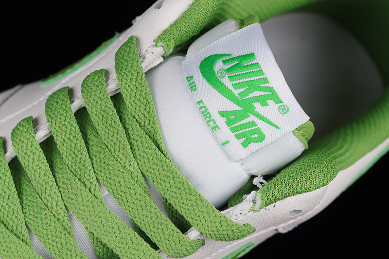 Nike Air Force 1 '07 Low White/White/Chlorophyll 25