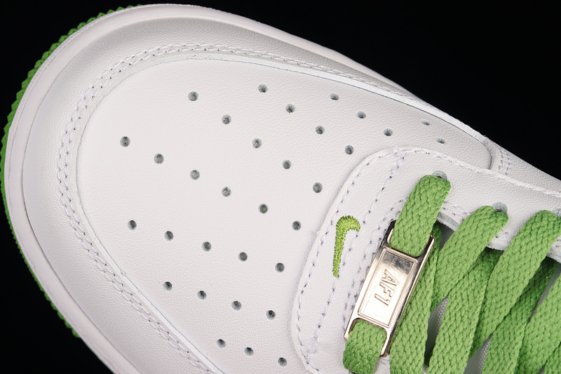 Nike Air Force 1 '07 Low White/White/Chlorophyll 31