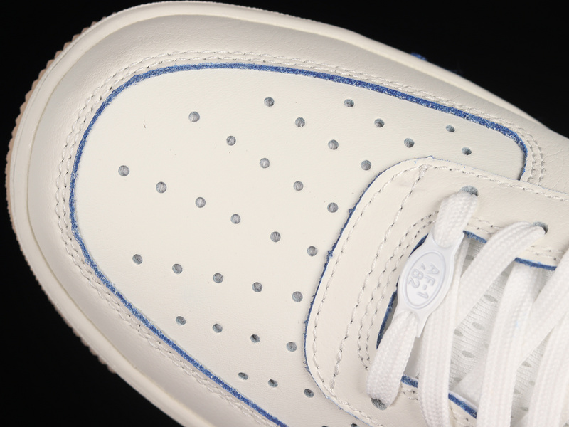 Air Force 1 Low Retro Qs White/Dark Blue 19