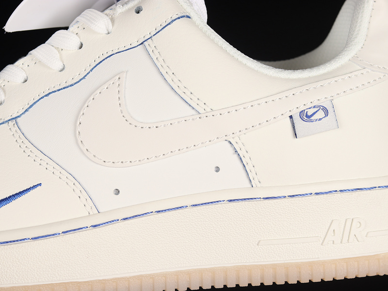 Air Force 1 Low Retro Qs White/Dark Blue 21