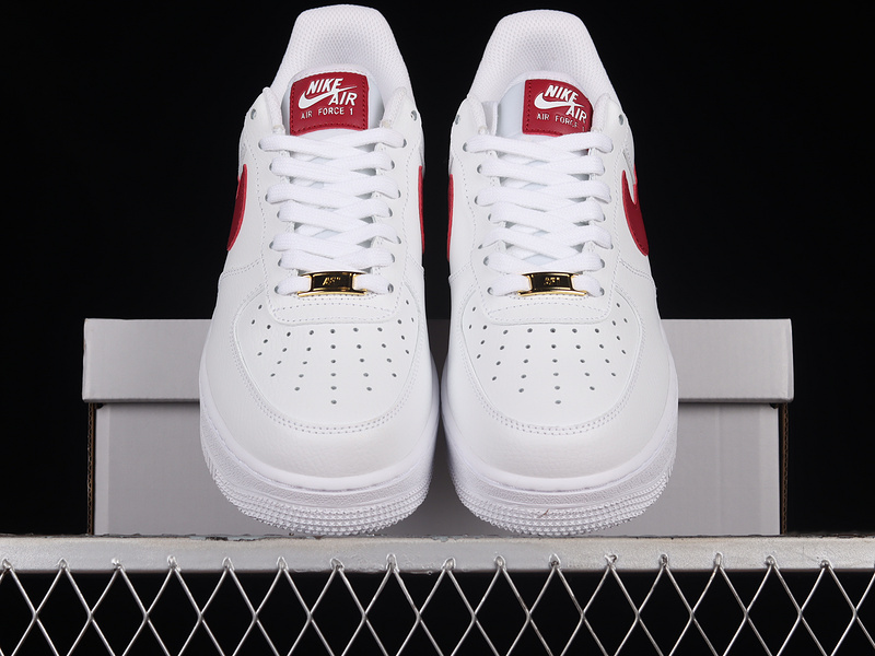 Nike Air Force 1 '07 White/Noble Red/White/White 29