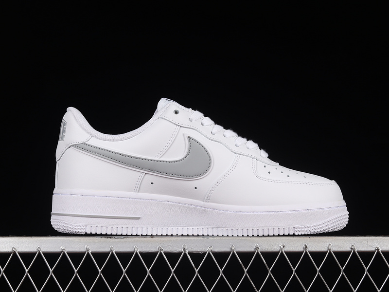 Air Force 1 Low 07 White/White/Light Grye 9