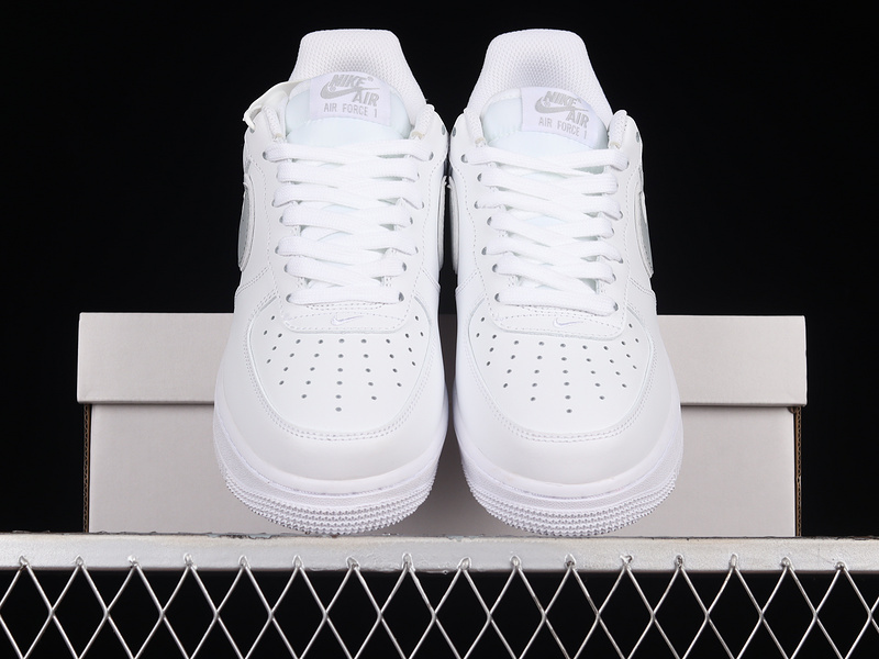 Air Force 1 Low 07 White/White/Light Grye 29