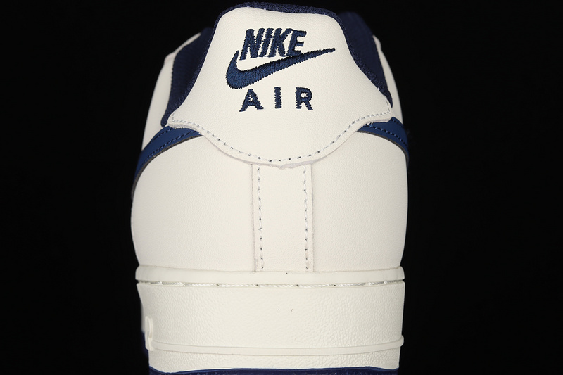 Air Force 1 Low 07 White/White/Navy Blue 7