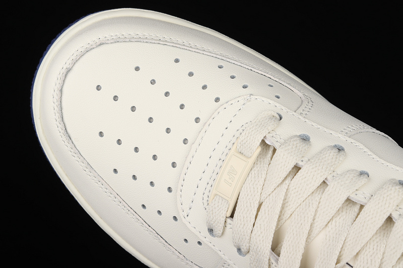 Air Force 1 Low 07 White/White/Navy Blue 21