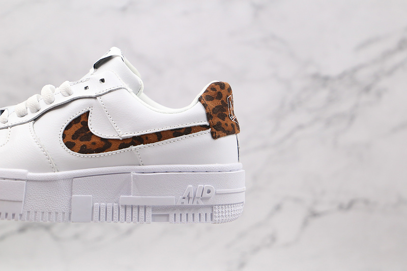 Air Force 1 Low Pixel Se Leopard Print White/White/White 11