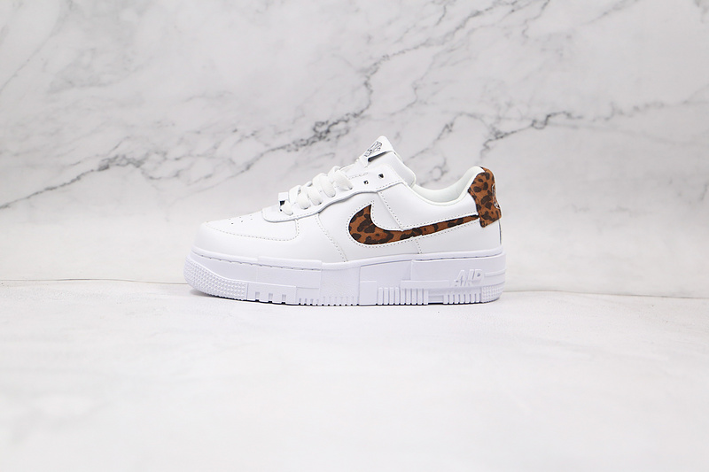 Air Force 1 Low Pixel Se Leopard Print White/White/White 17