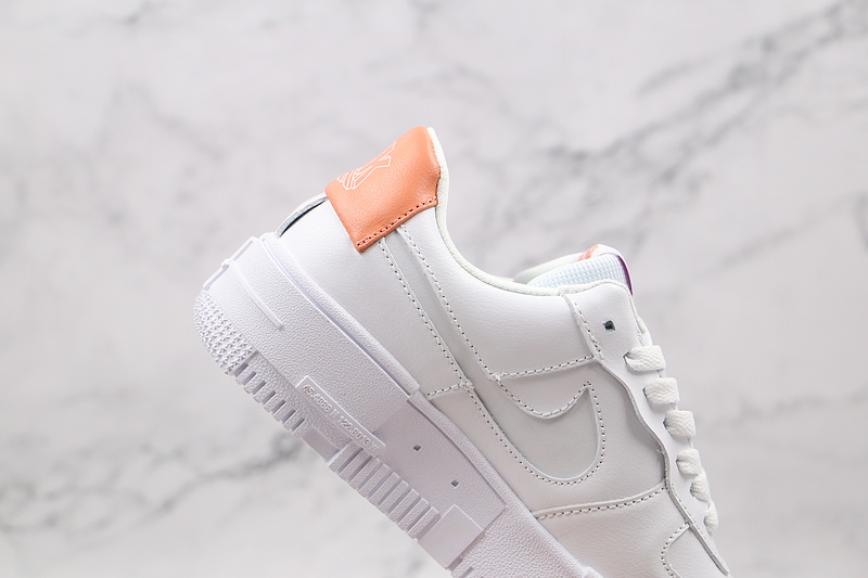 Air Force 1 Low Pixel Se White/White/Orange 15